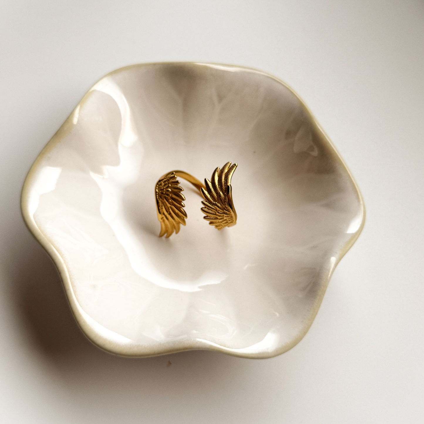 Guardian Angel Adjustable Ring
