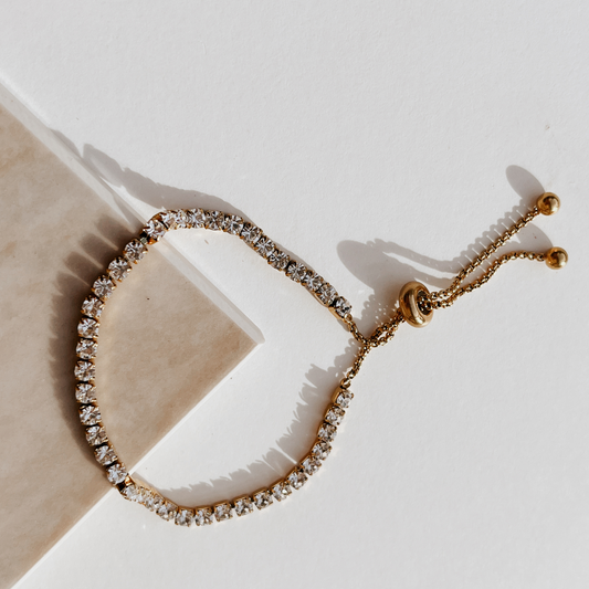 The Bejeweled Adjustable Tennis Bracelet